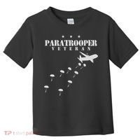 Airborne Paratrooper Veteran Infantry Division Toddler T-Shirt thumb 0