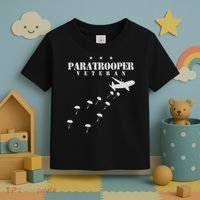 Airborne Paratrooper Veteran Infantry Division Toddler T-Shirt thumb 3
