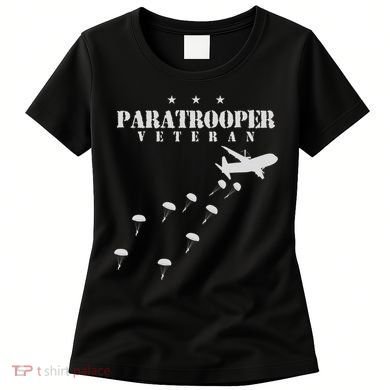 Airborne Paratrooper Veteran Infantry Division Women's T-Shirt