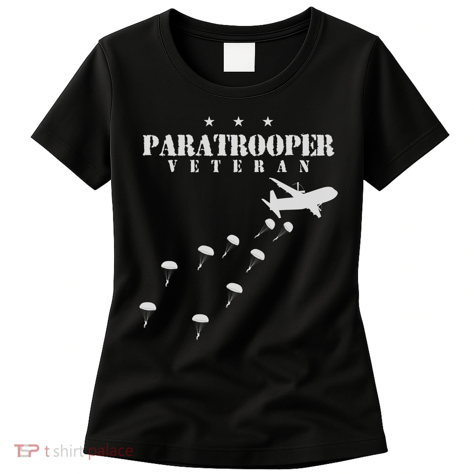 Airborne Paratrooper Veteran Infantry Division Women's T-Shirt