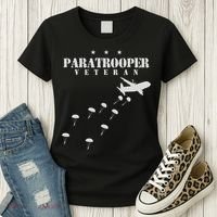 Airborne Paratrooper Veteran Infantry Division Women's T-Shirt thumb 3