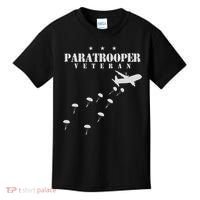 Airborne Paratrooper Veteran Infantry Division Kids T-Shirt thumb 0