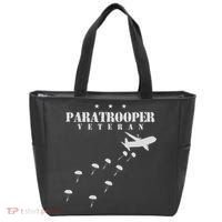 Airborne Paratrooper Veteran Infantry Division Tote Bag thumb 0