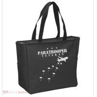 Airborne Paratrooper Veteran Infantry Division Tote Bag thumb 2