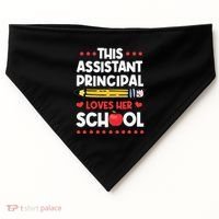 Assistant Principal VicePrincipal Associate Headmaster USA-Made Doggie Bandana thumb 0