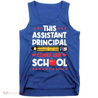 Assistant Principal VicePrincipal Associate Headmaster Tank Top