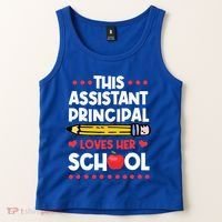 Assistant Principal VicePrincipal Associate Headmaster Tank Top thumb 2