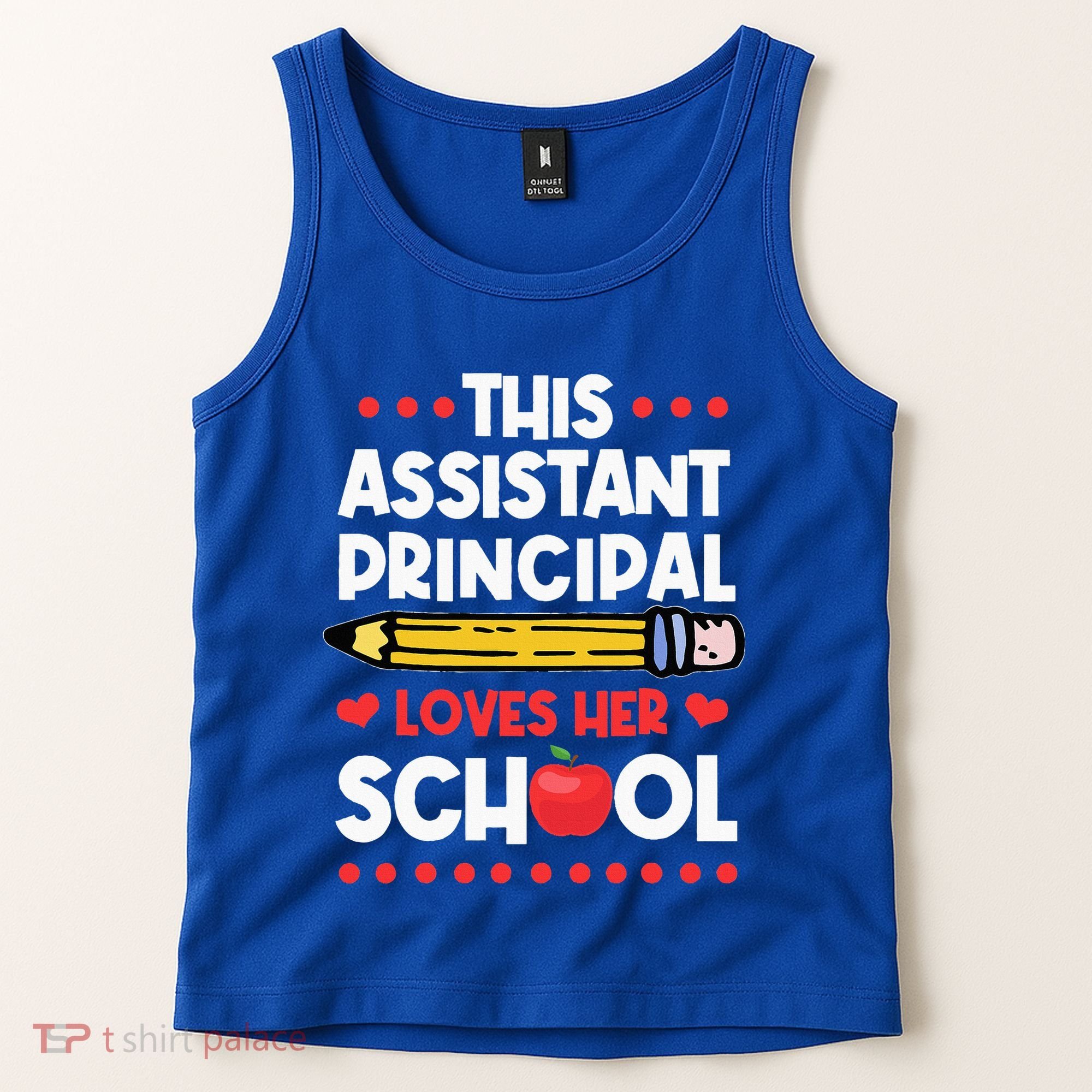 Assistant Principal VicePrincipal Associate Headmaster Tank Top