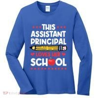 Assistant Principal VicePrincipal Associate Headmaster Women's Long Sleeve Shirt thumb 0