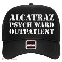 Alcatraz Psych Ward Outpatient Funny Prisoner Hat thumb 0