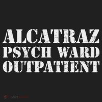 Alcatraz Psych Ward Outpatient Funny Prisoner Golf Towel thumb 3
