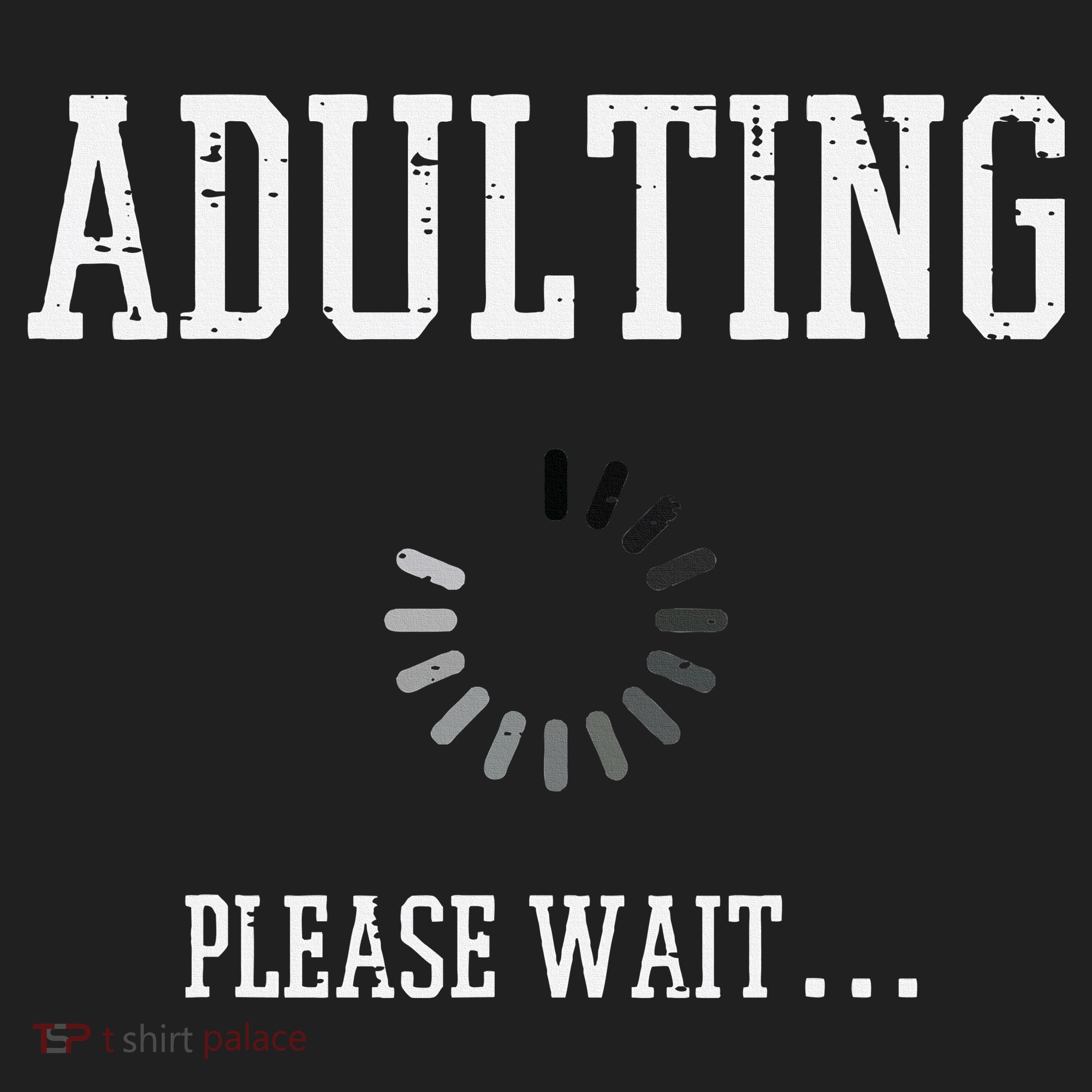 Adulting Please Wait Funny Saying 18th Birthday Beanie