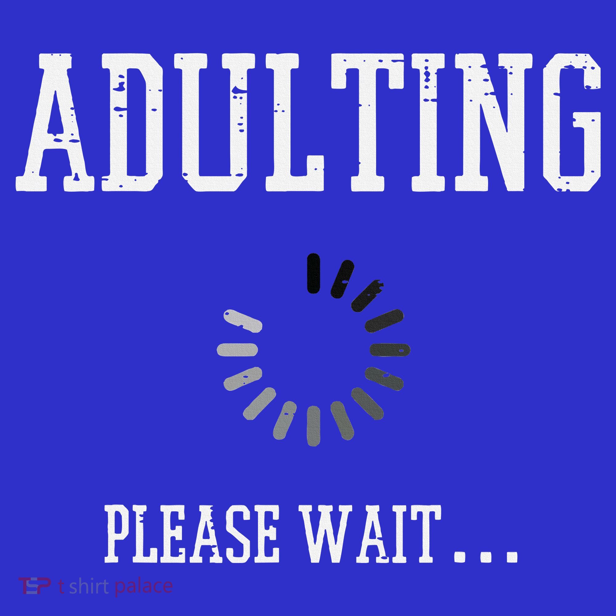 Adulting Please Wait Funny Saying 18th Birthday Hoodie