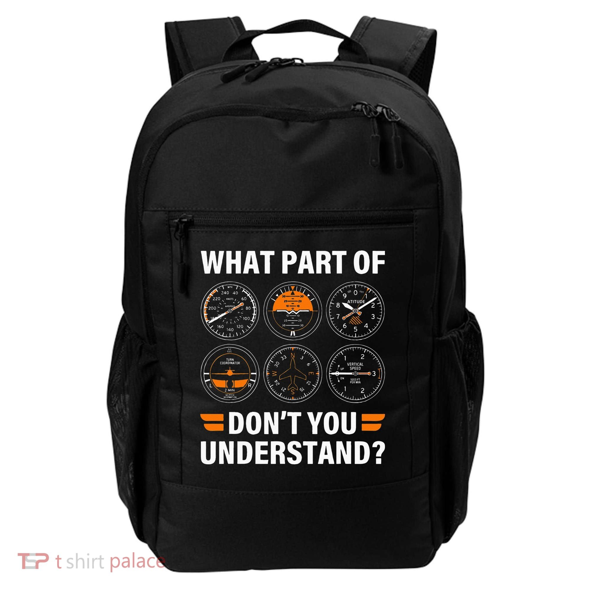 Airplane Pilot What Part Of Dont You Understand Aviation Backpack