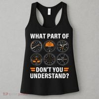 Airplane Pilot What Part Of Dont You Understand Aviation Women's Tank Top thumb 3
