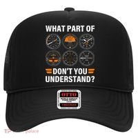 Airplane Pilot What Part Of Dont You Understand Aviation Hat thumb 0