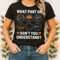 Airplane Pilot What Part Of Dont You Understand Aviation Women's T-Shirt thumb 2