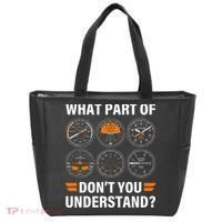 Airplane Pilot What Part Of Dont You Understand Aviation Tote Bag thumb 0