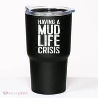 ATV Quad 4 Wheeler Mudding Mud Run Mud Crisis Tumbler thumb 0