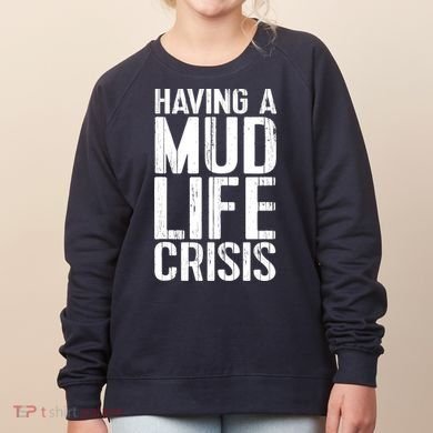 ATV Quad 4 Wheeler Mudding Mud Run Mud Crisis Women's Sweatshirt