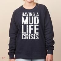 ATV Quad 4 Wheeler Mudding Mud Run Mud Crisis Women's Sweatshirt thumb 0