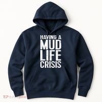 ATV Quad 4 Wheeler Mudding Mud Run Mud Crisis Hoodie thumb 0