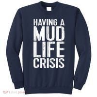 ATV Quad 4 Wheeler Mudding Mud Run Mud Crisis Sweatshirt thumb 0