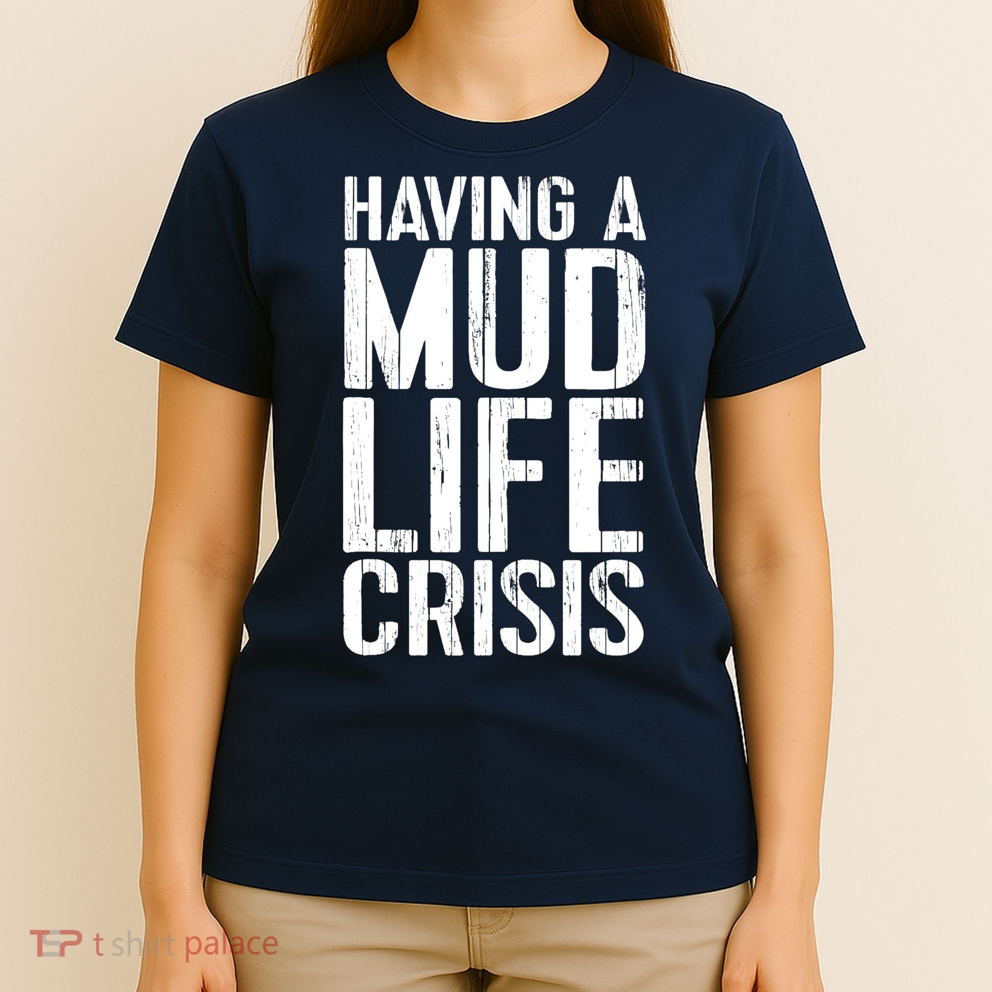 ATV Quad 4 Wheeler Mudding Mud Run Mud Crisis T-Shirt