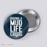 ATV Quad 4 Wheeler Mudding Mud Run Mud Crisis Button thumb 0
