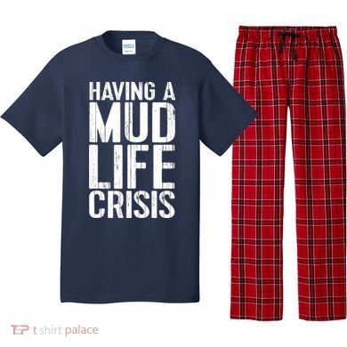 ATV Quad 4 Wheeler Mudding Mud Run Mud Crisis Pajama Set