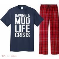 ATV Quad 4 Wheeler Mudding Mud Run Mud Crisis Pajama Set thumb 0