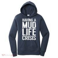ATV Quad 4 Wheeler Mudding Mud Run Mud Crisis Women's Hoodie thumb 0