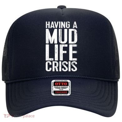 ATV Quad 4 Wheeler Mudding Mud Run Mud Crisis Hat