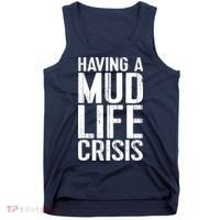 ATV Quad 4 Wheeler Mudding Mud Run Mud Crisis Tank Top thumb 0