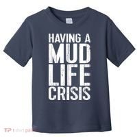 ATV Quad 4 Wheeler Mudding Mud Run Mud Crisis Toddler T-Shirt thumb 0
