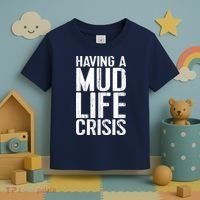 ATV Quad 4 Wheeler Mudding Mud Run Mud Crisis Toddler T-Shirt thumb 3