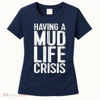 ATV Quad 4 Wheeler Mudding Mud Run Mud Crisis Women's T-Shirt thumb 0