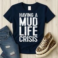 ATV Quad 4 Wheeler Mudding Mud Run Mud Crisis Women's T-Shirt thumb 3