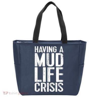 ATV Quad 4 Wheeler Mudding Mud Run Mud Crisis Tote Bag