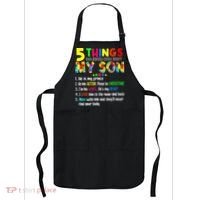 Autism quote 5 Things You Should Know About My Son Apron thumb 0