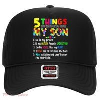Autism quote 5 Things You Should Know About My Son Hat thumb 0