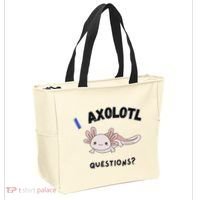 Axolotl Questions Tote Bag thumb 2