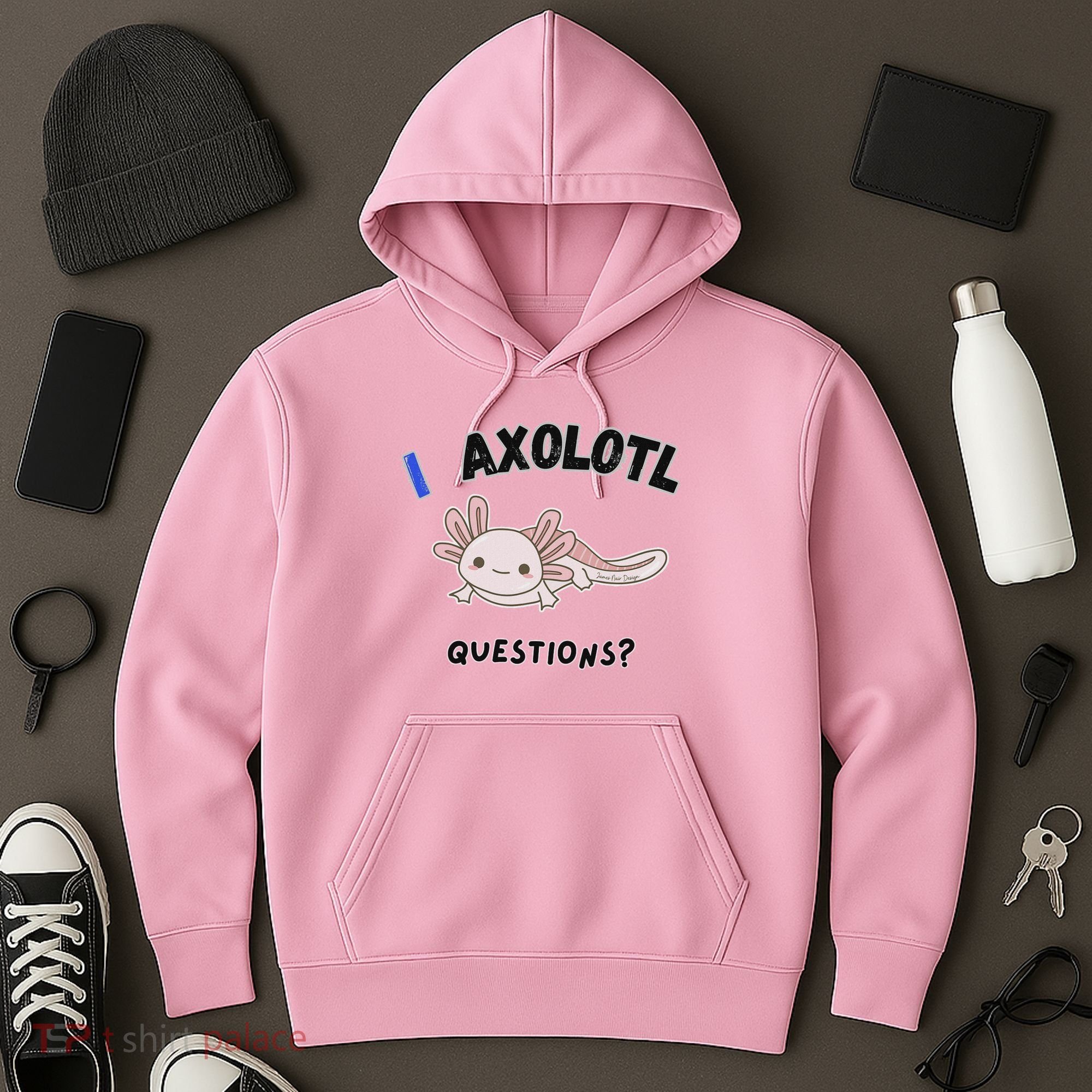 Axolotl Questions Hoodie