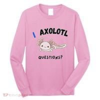Axolotl Questions Long Sleeve Shirt thumb 0