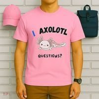 Axolotl Questions T-Shirt thumb 6
