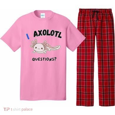 Axolotl Questions Pajama Set