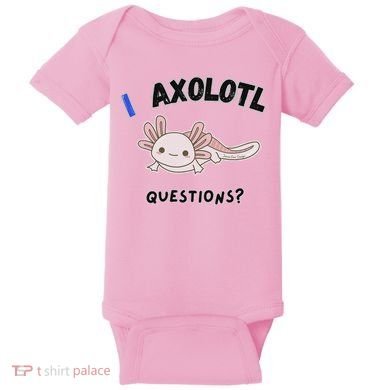 Axolotl Questions Baby Bodysuit