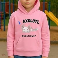 Axolotl Questions Kids Hoodie thumb 2