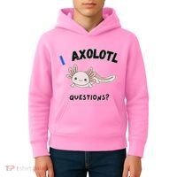 Axolotl Questions Kids Hoodie thumb 4