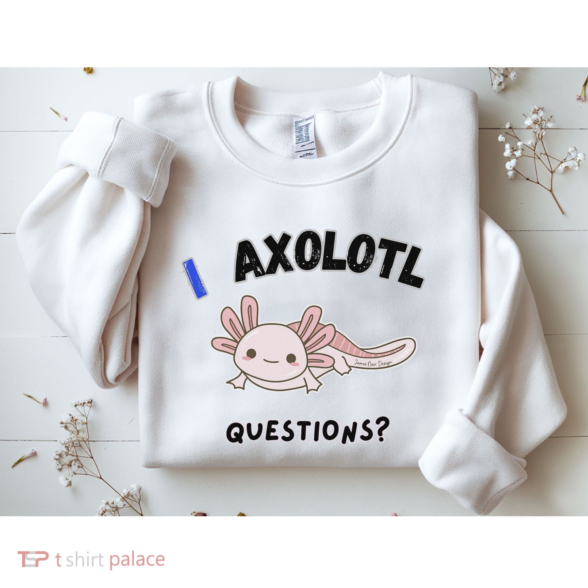 Axolotl Questions Sweatshirt